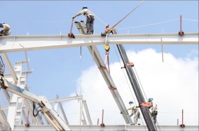 An toàn lao động lắp đặt kết cấu thép